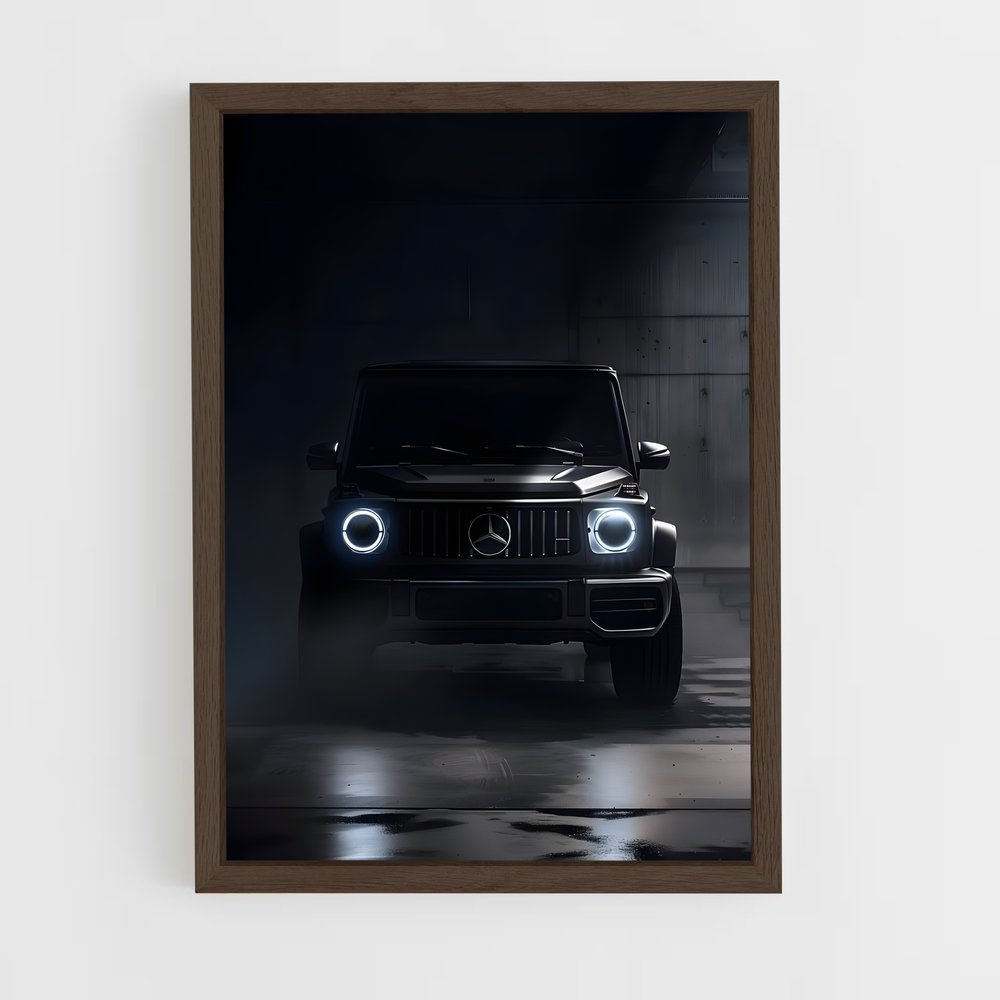 Poster GLE Mystique – affiche Mercedes (vue 5)